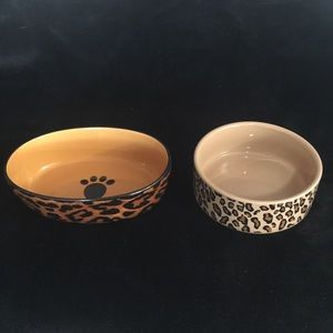 Dog or cat water and food bowl